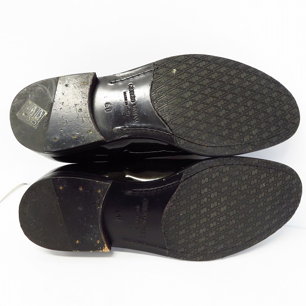 実際に弊社で買取させて頂いたGIORGIO ARMANI/ジョルジオアルマーニ エナメルシューズ/40の画像 2枚目