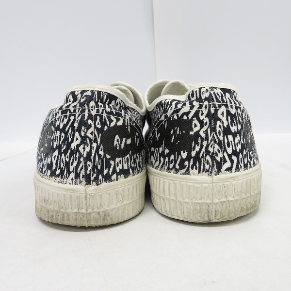 実際に弊社で買取させて頂いたCOMME des GARCONS CDG×NOVESTA/コムデギャルソン×ノベスタ STAR MASTER SNEAKERS ナンバープリントスニーカー 43の画像 1枚目