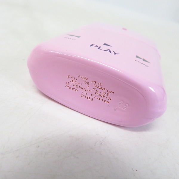 実際に弊社で買取させて頂いたGIVENCHY/ジバンシィ プレイ フォー ハー オードトワレ 30mlの画像 3枚目