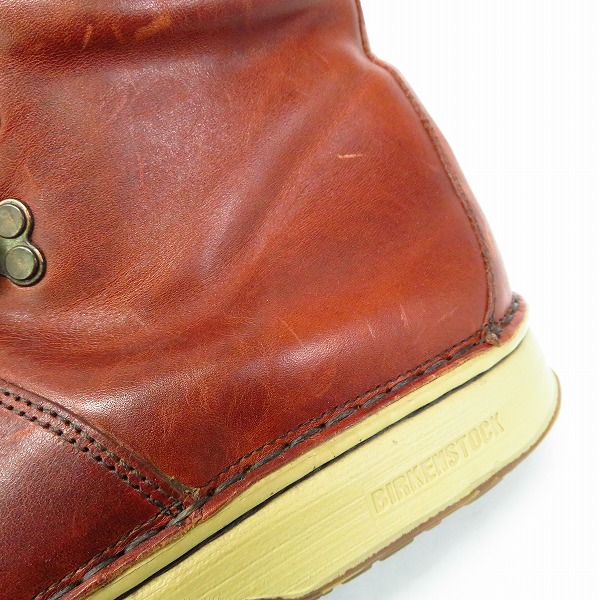 実際に弊社で買取させて頂いたBIRKENSTOCK Footprints/ビルケンシュトック フットプリンツ ファーライニング レースアップブーツ Size：42の画像 5枚目