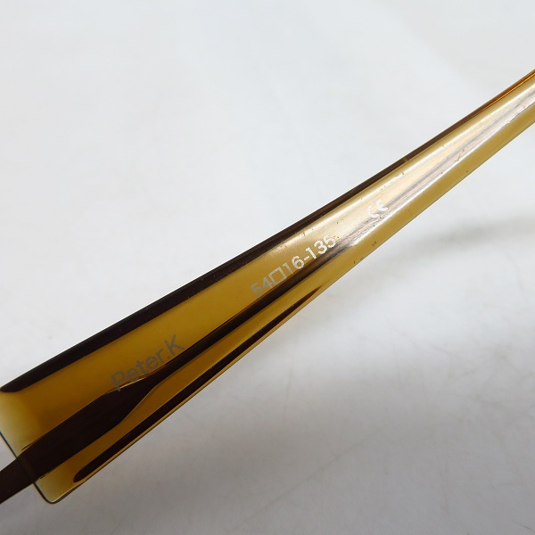 実際に弊社で買取させて頂いたLESS THAN HUMAN/レスザンヒューマン 度入り/眼鏡/メガネフレーム Peter.K 9610Mの画像 6枚目