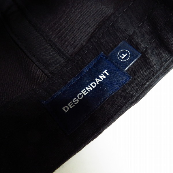 実際に弊社で買取させて頂いたDESCENDANT/ディセンダント BOX/MIAMI CAP ボックスロゴ スナップバックキャップ/Fの画像 5枚目