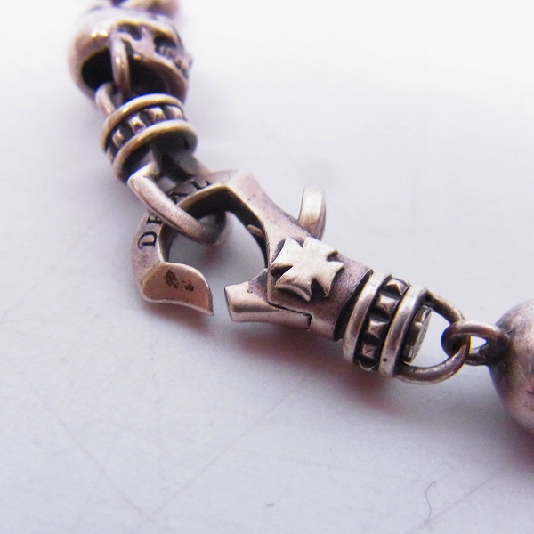 実際に弊社で買取させて頂いたDEAL DESIGN/ディールデザイン スカル クロスボーン ブレスレット の画像 1枚目