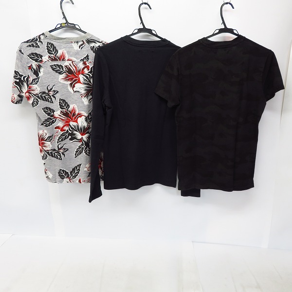 実際に弊社で買取させて頂いたHYDROGEN/ハイドロゲン Tシャツ/カットソー/XS S/3点セットの画像 1枚目