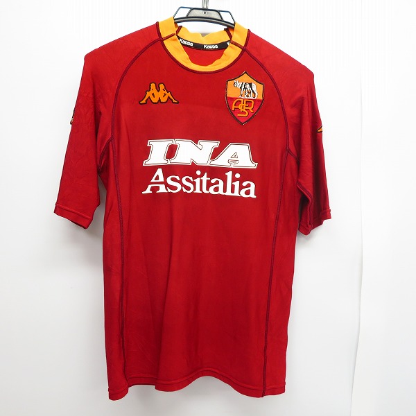 実際に弊社で買取させて頂いたkappa/カッパ ASローマ 00/01 ＃18 BATISTUTA/バティストゥータ ホーム 半袖ユニフォーム/SS  