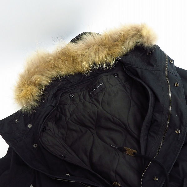 実際に弊社で買取させて頂いたLOUNGE LIZARD/ラウンジリザード M-51 ライナー付き ミリタリーモッズコート 1の画像 4枚目