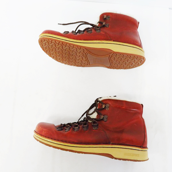実際に弊社で買取させて頂いたBIRKENSTOCK Footprints/ビルケンシュトック フットプリンツ ファーライニング レースアップブーツ Size：42の画像 3枚目