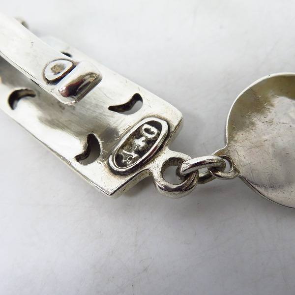 実際に弊社で買取させて頂いたA&G/エーアンドジー フレアクリップ シリンダーウォレットチェーン/6リンク 1クリップの画像 5枚目