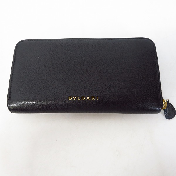 実際に弊社で買取させて頂いたBVLGARI/ブルガリ ラウンドファスナー 長財布/ロングウォレット