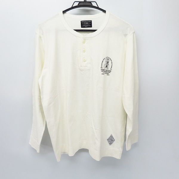 実際に弊社で買取させて頂いたCRIMIE/クライミー マリア プリント ロングスリーブ/長袖 ヘンリーネック カットソー/Tシャツ/ロンT Size：L