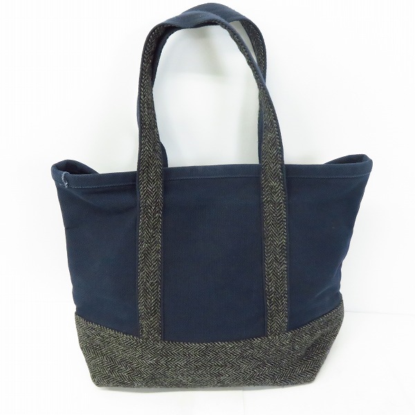 実際に弊社で買取させて頂いたEDIFICE/エディフィス Harris Tweedハリスツィード トートバッグの画像 1枚目