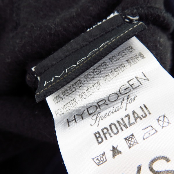 実際に弊社で買取させて頂いたHYDROGEN/ハイドロゲン スターワッペン フリース ジップアップブルゾン XSの画像 4枚目