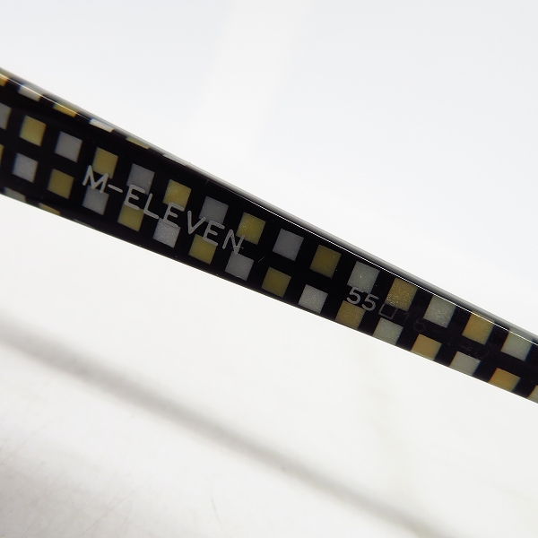 実際に弊社で買取させて頂いたLESS THAN HUMAN/レスザンヒューマン 眼鏡/メガネフレーム M-ELEVEN Limited-69の画像 4枚目