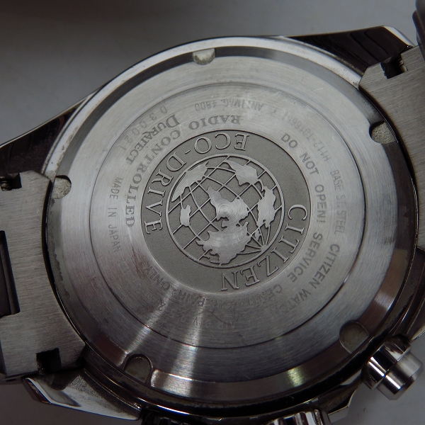 実際に弊社で買取させて頂いたCITIZEN/シチズン プロマスター エコドライブ エアダイバーズ 200M 電波ソーラー PMD56-3081の画像 4枚目