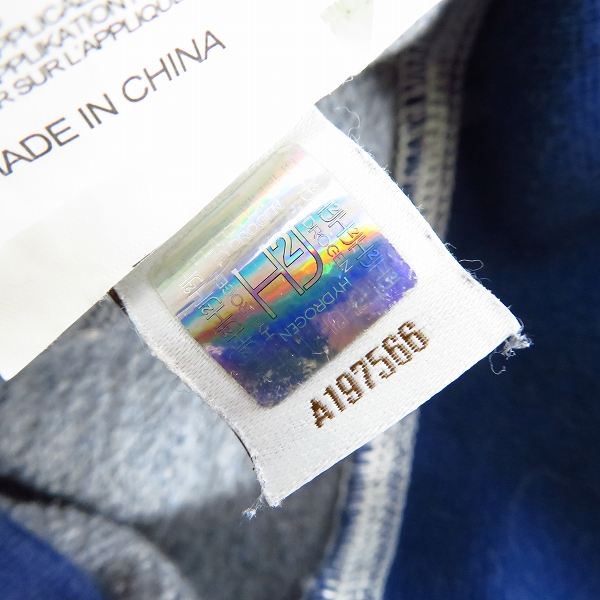 実際に弊社で買取させて頂いたHYDROGEN/ハイドロゲン ワッペン ジップアップスウェットパーカー Sの画像 4枚目