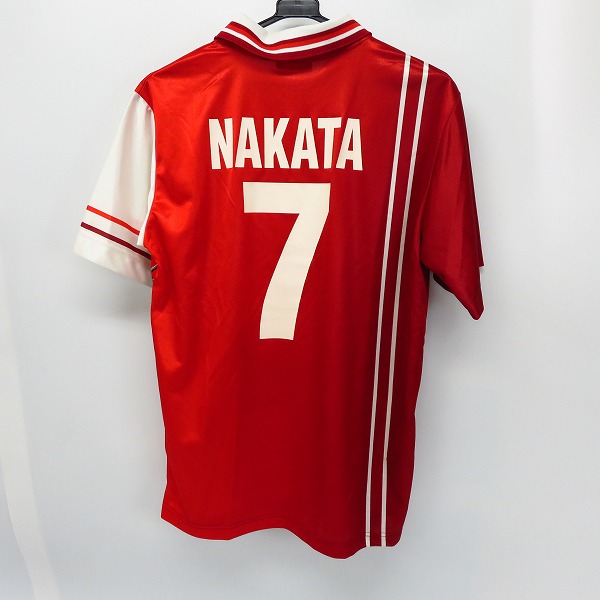 実際に弊社で買取させて頂いたGALEX/ギャレックス ペルージャ・カルチョ 98/99 ホーム 半袖ユニフォーム #7 中田 英寿/Lの画像 1枚目