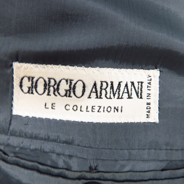 実際に弊社で買取させて頂いたGIORGIO ARMANI/ジョルジオアルマーニ スーツ ジャケット/パンツ セットアップ 54の画像 2枚目