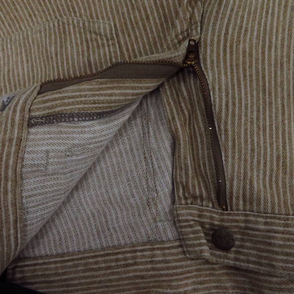 実際に弊社で買取させて頂いたBLUE BLUE/ブルーブルー ストライプ柄 パンツ/1の画像 3枚目