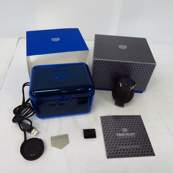 実際に弊社で買取させて頂いたTAG HEUER/タグホイヤー コネクテッド 44 スマートウォッチ SAR8A80の画像 5枚目