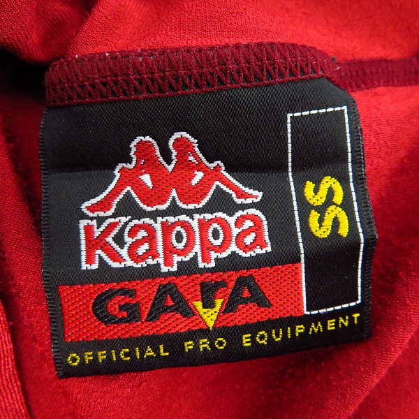 実際に弊社で買取させて頂いたkappa/カッパ ASローマ 00/01 ＃18 BATISTUTA/バティストゥータ ホーム 半袖ユニフォーム/SS  の画像 2枚目