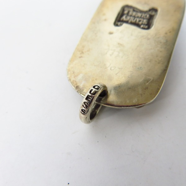 実際に弊社で買取させて頂いた【ギャラ付き】STANLEY GUESS/スタンリーゲス マルチスカルドッグタグ シルバーチェーン付きの画像 8枚目