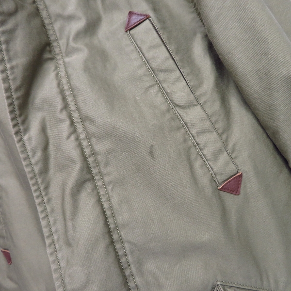 実際に弊社で買取させて頂いたLOUNGE LIZARD/ラウンジリザード M-51 ライナー付き ミリタリーモッズコート/1の画像 8枚目