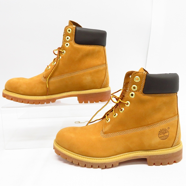 実際に弊社で買取させて頂いたTimberland/ティンバーランド ハイカットレザーブーツ 10061/10の画像 3枚目