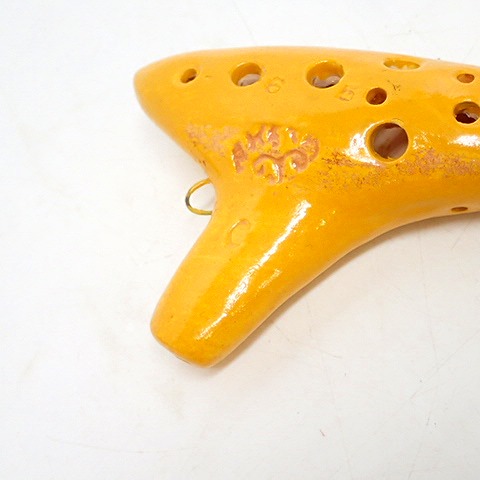 実際に弊社で買取させて頂いたアケタ オカリーナ オカリナ ピッコロ T-1C ケース付きの画像 3枚目