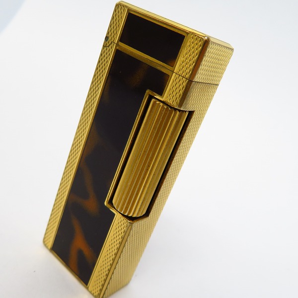 実際に弊社で買取させて頂いたdunhill/ダンヒル ローラーガスライター ゴールドの画像 3枚目