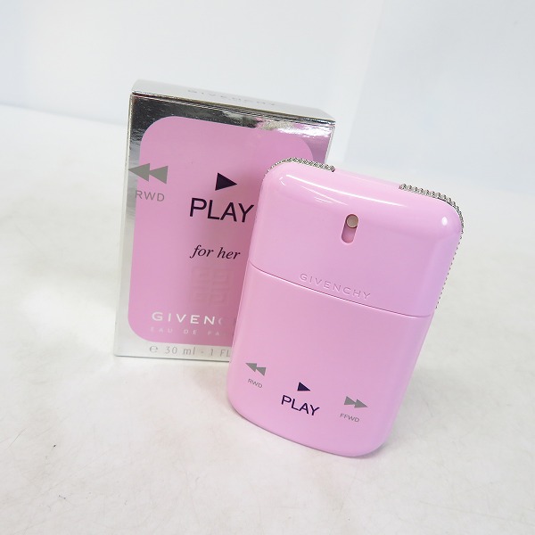 実際に弊社で買取させて頂いたGIVENCHY/ジバンシィ プレイ フォー ハー オードトワレ 30ml