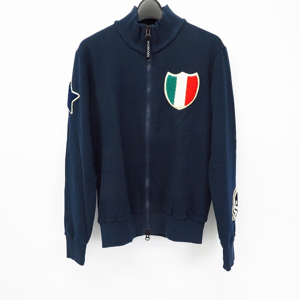 実際に弊社で買取させて頂いたHYDROGEN/ハイドロゲン ワッペン ジップアップスウェット/ジャージ XS