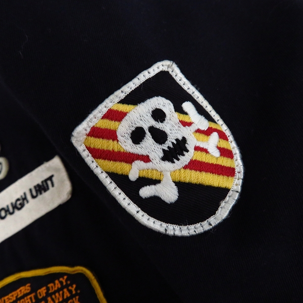 実際に弊社で買取させて頂いたNEIGHBORHOOD/ネイバーフッド FIXX.HUNT/C-JKT ワッペン付きジャケット 092GWNH-JKM02/Lの画像 2枚目