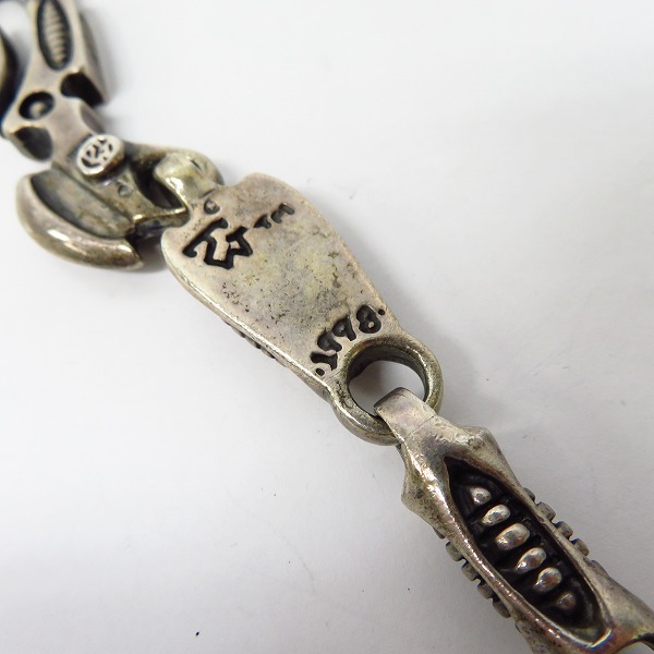 実際に弊社で買取させて頂いた【欠品あり】TRAVIS WALKER/トラヴィスワーカー バイオフック 12リンク ウォレットチェーン/ウォレットリングの画像 3枚目