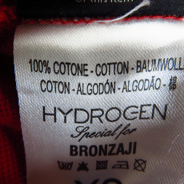 実際に弊社で買取させて頂いたHYDROGEN/ハイドロゲン ワッペン Tシャツ/カットソー XSの画像 3枚目