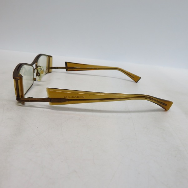 実際に弊社で買取させて頂いたLESS THAN HUMAN/レスザンヒューマン 度入り/眼鏡/メガネフレーム Peter.K 9610Mの画像 2枚目