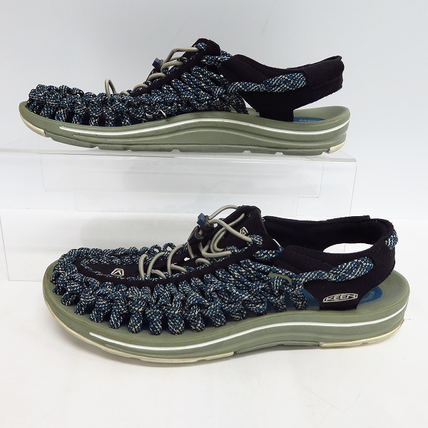 実際に弊社で買取させて頂いたKEEN/キーン UNEEK スターホワイト 編み込みサンダル 1014621/26.5　の画像 3枚目