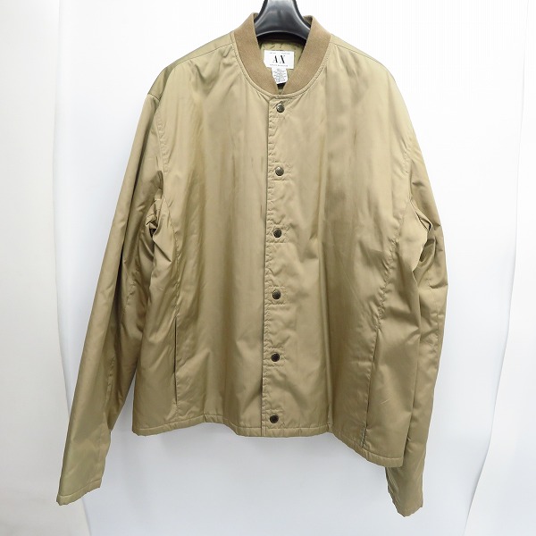 実際に弊社で買取させて頂いたARMANI EXCHANGE/アルマーニエクスチェンジ コーチジャケット/XL