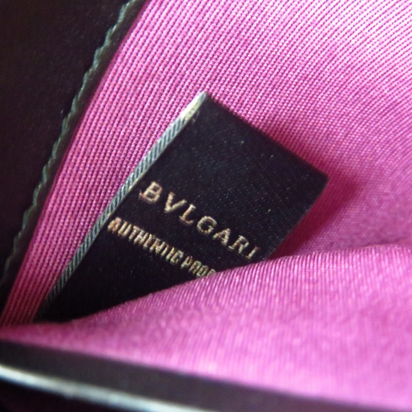 実際に弊社で買取させて頂いたBVLGARI/ブルガリ ラウンドファスナー 長財布/ロングウォレットの画像 4枚目