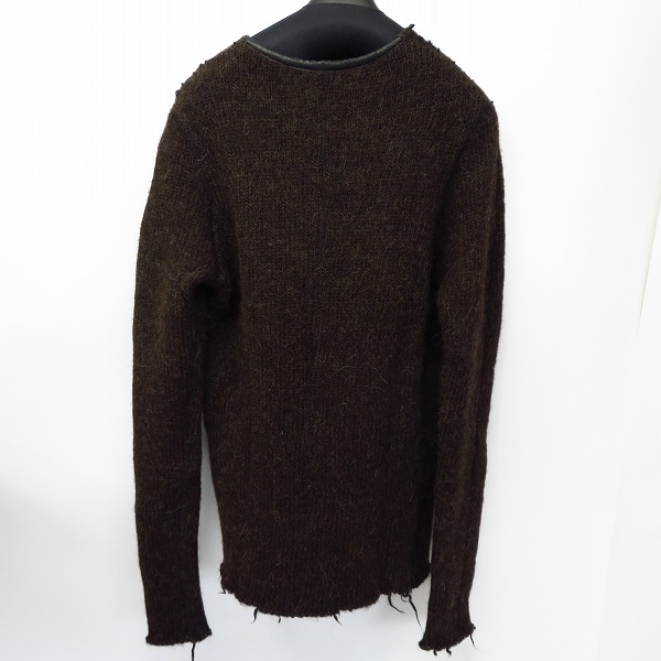 実際に弊社で買取させて頂いたISAAC SELLAM/アイザックセラム アルパカ混 ニット/セーター/Ｍの画像 1枚目