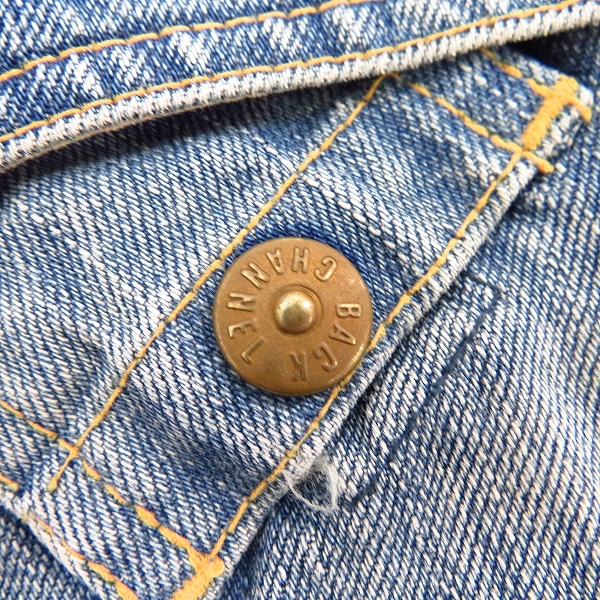 実際に弊社で買取させて頂いたBACKCHANNEL/バックチャンネル ウォッシュ加工 ハーフ デニムパンツ/Ｍの画像 7枚目