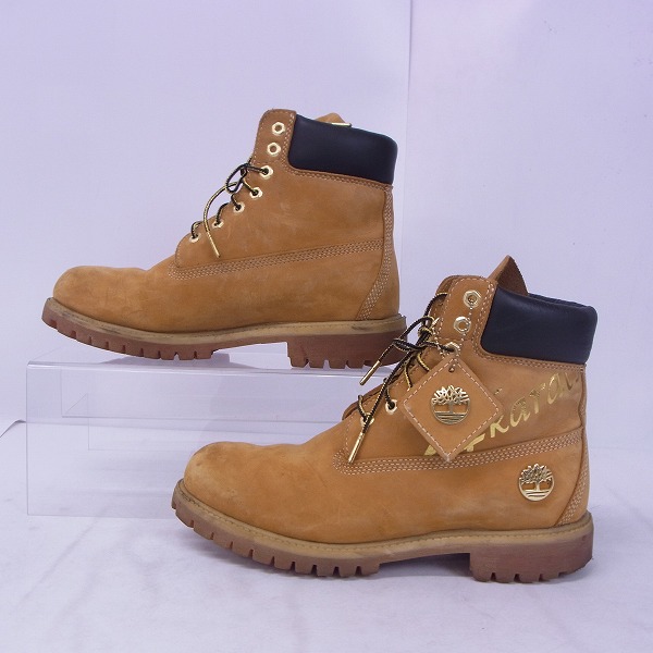 実際に弊社で買取させて頂いた24karats/24カラッツ×Timberland/ティンバーランド プレミアムブーツ 6217A/8 1/2Wの画像 3枚目