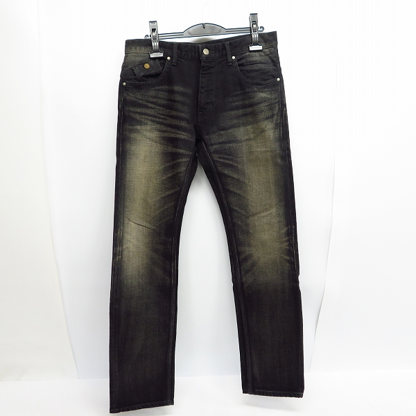 実際に弊社で買取させて頂いたBACKCHANNEL/バックチャンネル ウォッシュ加工 ストレート デニムパンツ/Ｍ