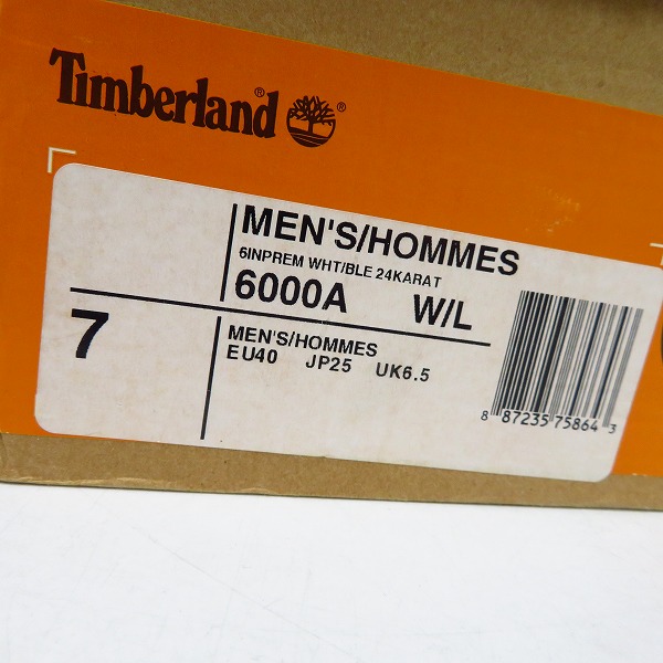 実際に弊社で買取させて頂いたTimberland×24karats/ティンバーランド×24カラッツ コラボ プレミアムブーツ/6000A/7Wの画像 8枚目
