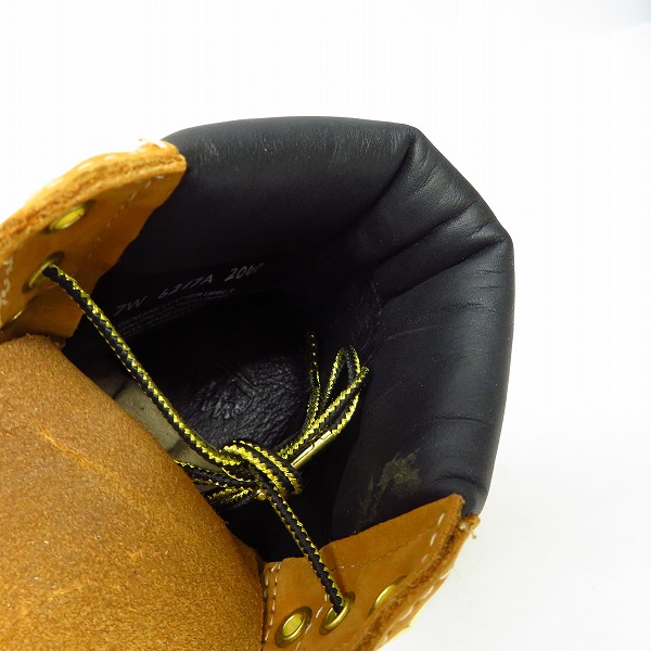 実際に弊社で買取させて頂いたTimberland×24karats/ティンバーランド×24カラッツ コラボ プレミアムブーツ/6217A/7Wの画像 4枚目