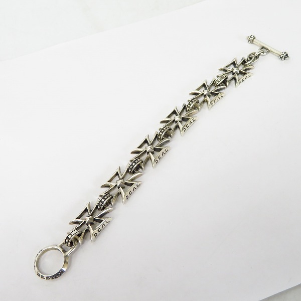 実際に弊社で買取させて頂いたDEAL DESIGN/ディールデザイン クロスガードブレスレットの画像 6枚目