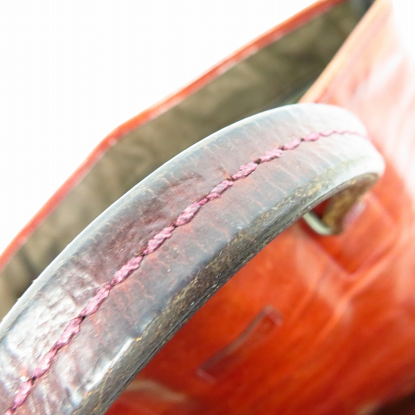 実際に弊社で買取させて頂いたDaniel&Bob/ダニエル&ボブ ロディレザー トートバッグ ハンドバッグの画像 6枚目