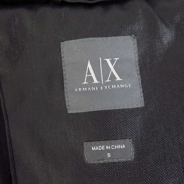 実際に弊社で買取させて頂いたARMANI EXCHANGE/アルマーニエクスチェンジ　切り替えダウンベスト/Sの画像 2枚目