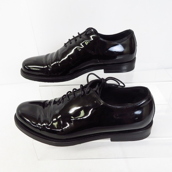 実際に弊社で買取させて頂いたGIORGIO ARMANI/ジョルジオアルマーニ エナメルシューズ/40の画像 3枚目