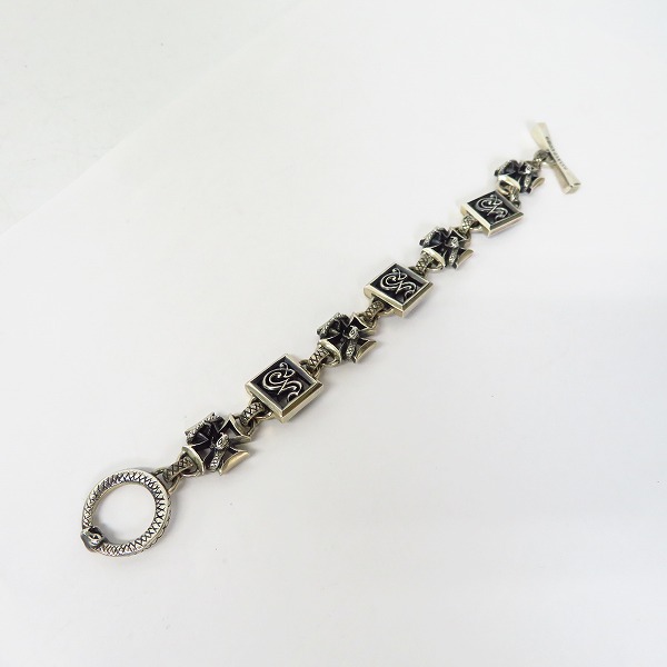 実際に弊社で買取させて頂いたDEALDESIGN/ディールデザイン SNAKED LOWS/スネイキッドロウズ ブレスレット sn-001の画像 6枚目