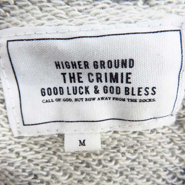 実際に弊社で買取させて頂いたTHE CRIMIE/クライミー スウェット/ポケット付カットソー 2点セットの画像 2枚目